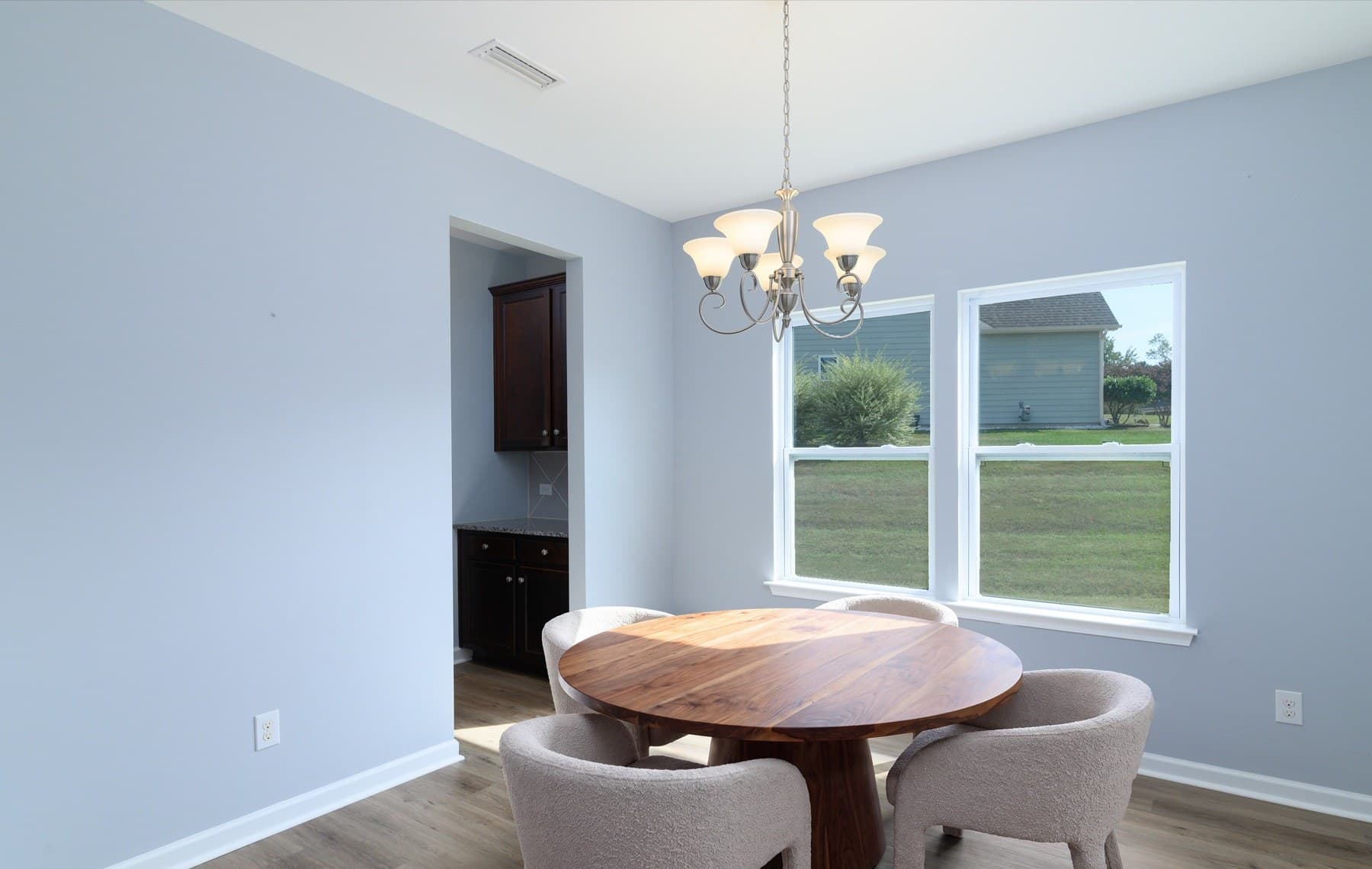 Dining area, Indian Land, virtually staged